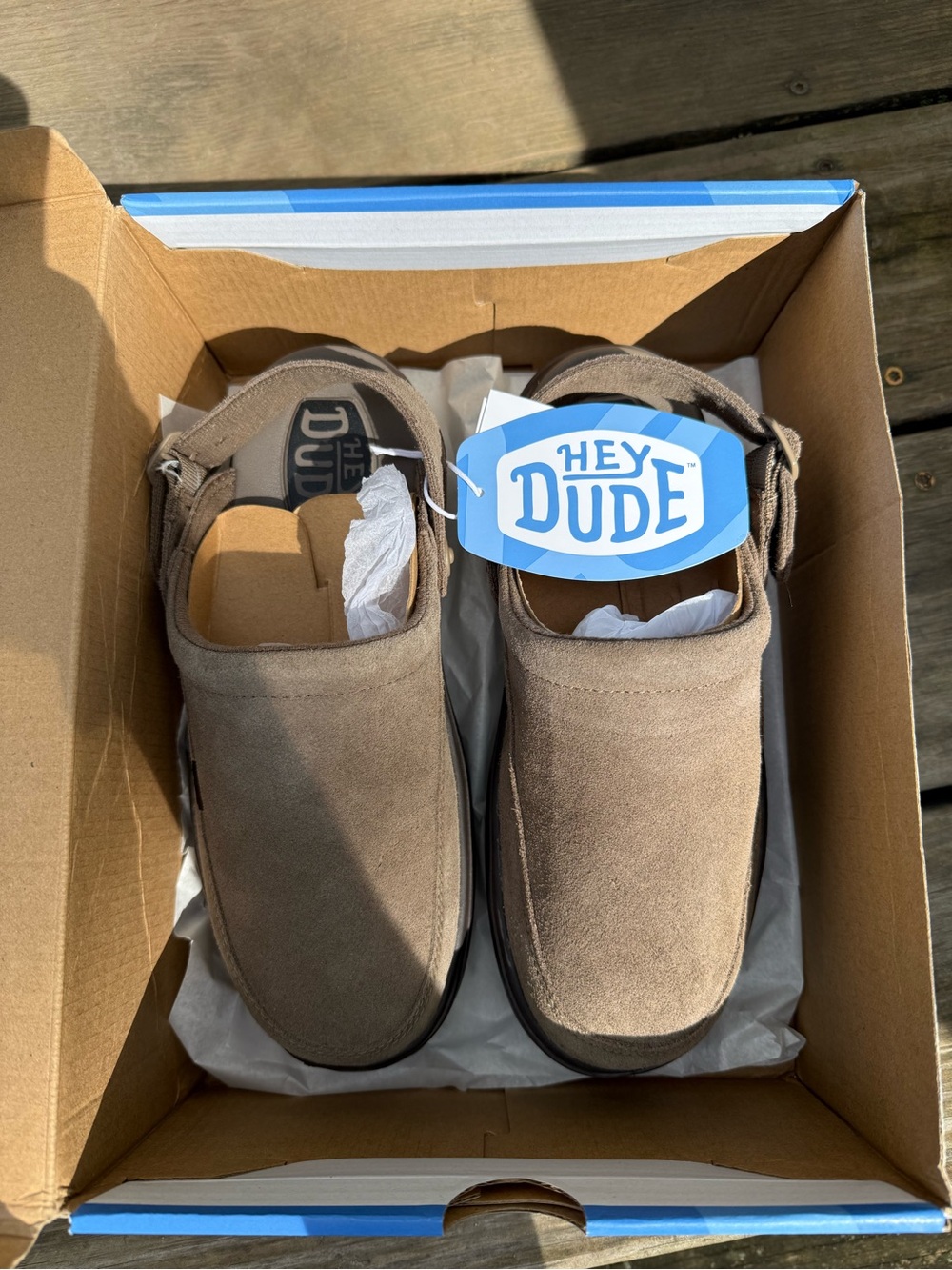 NWT Hey Dude Austin lift clog